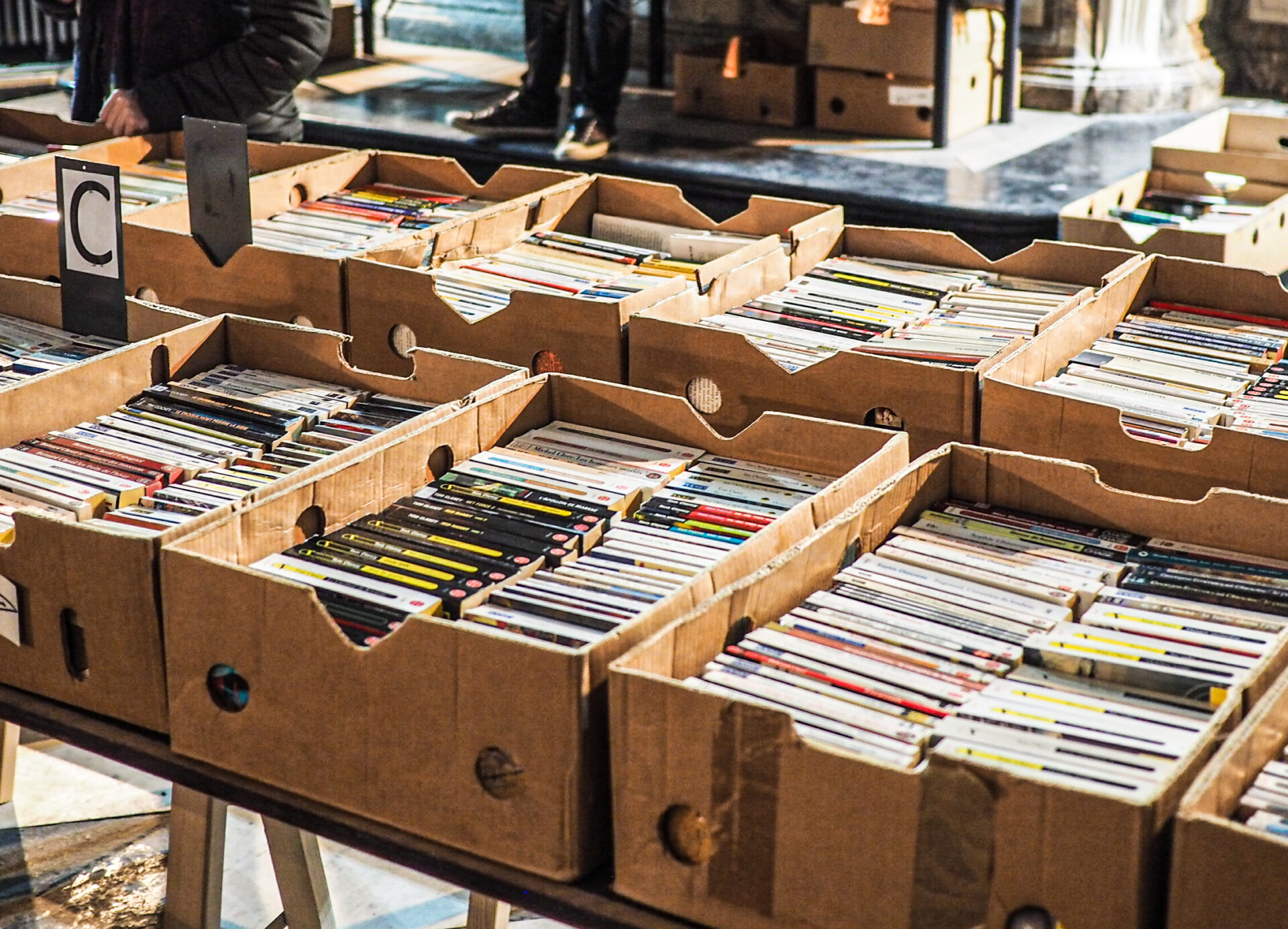 Foire du livre à 1€ ce dimanche à l’église Saint-Vincent