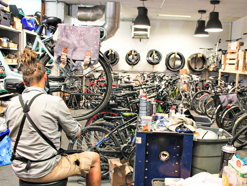 Un atelier vélo de plus de 450m² ouvrira dans une dizaine de jours à Saint-Léonard