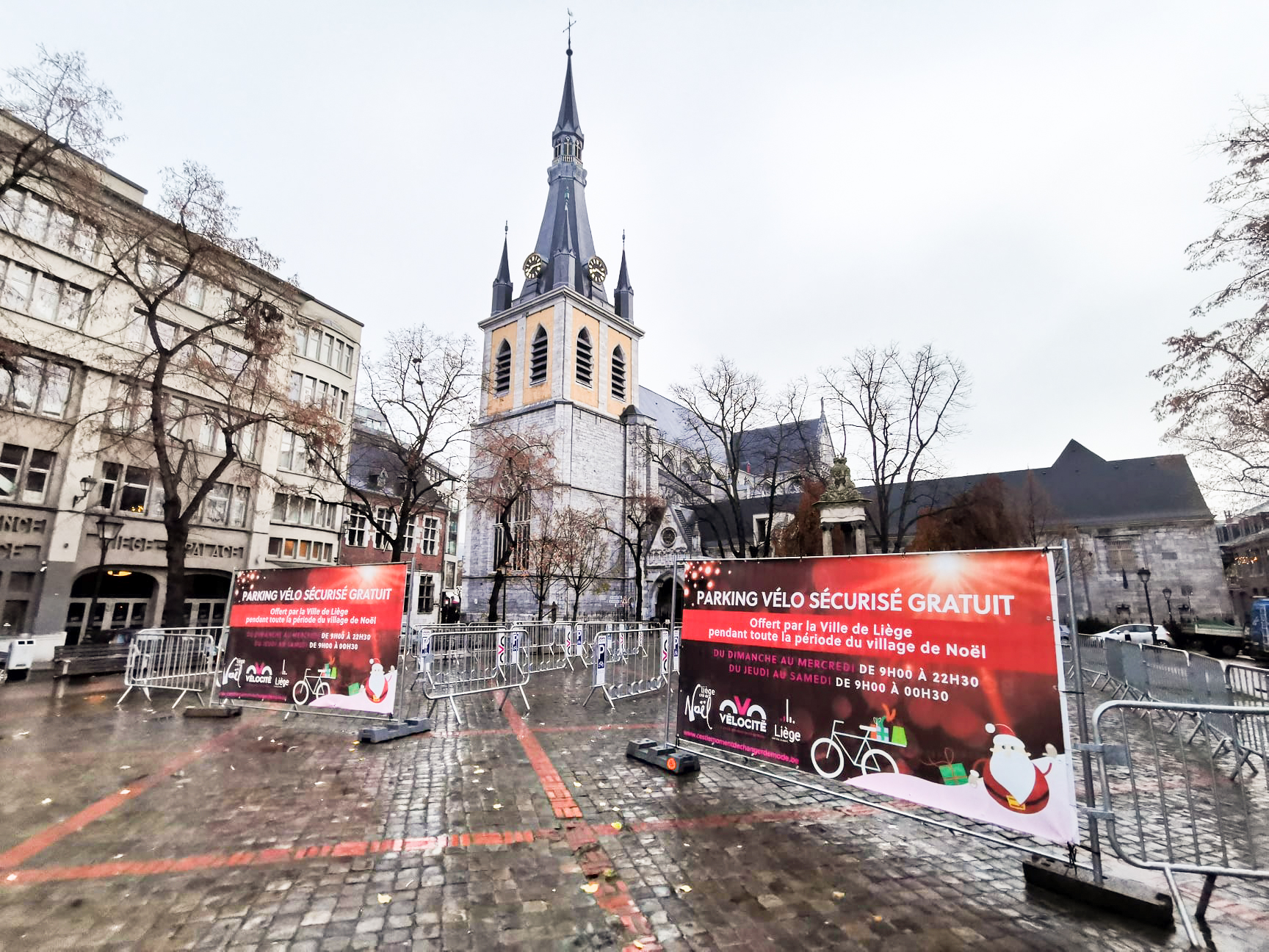 Parking vélo sécurisé et gratuit pour profiter de l’ambiance de Noël au centre-ville sans stress