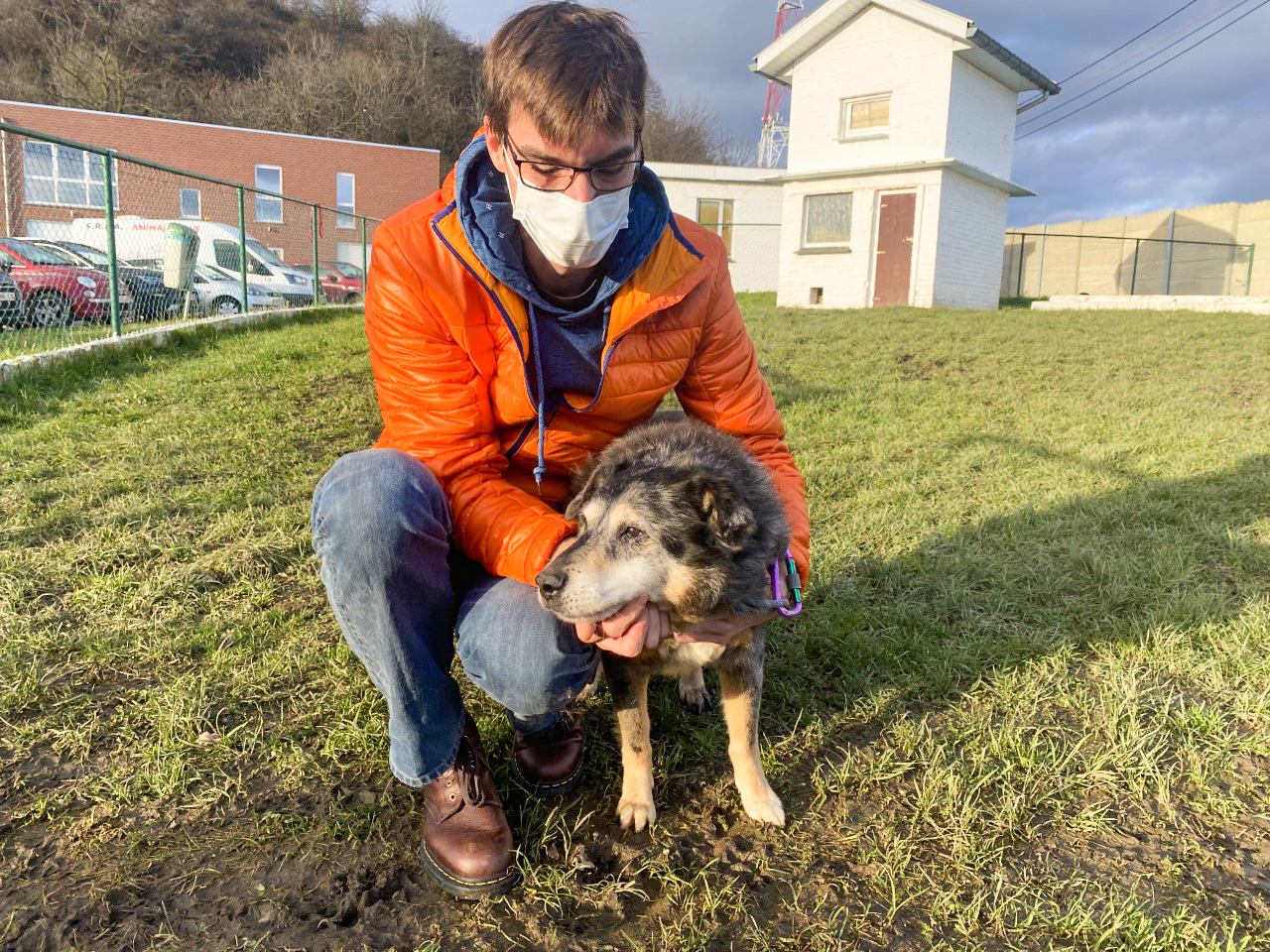 Un chien perdu retrouve son maître 10 ans après: séquence émotion à la SRPA