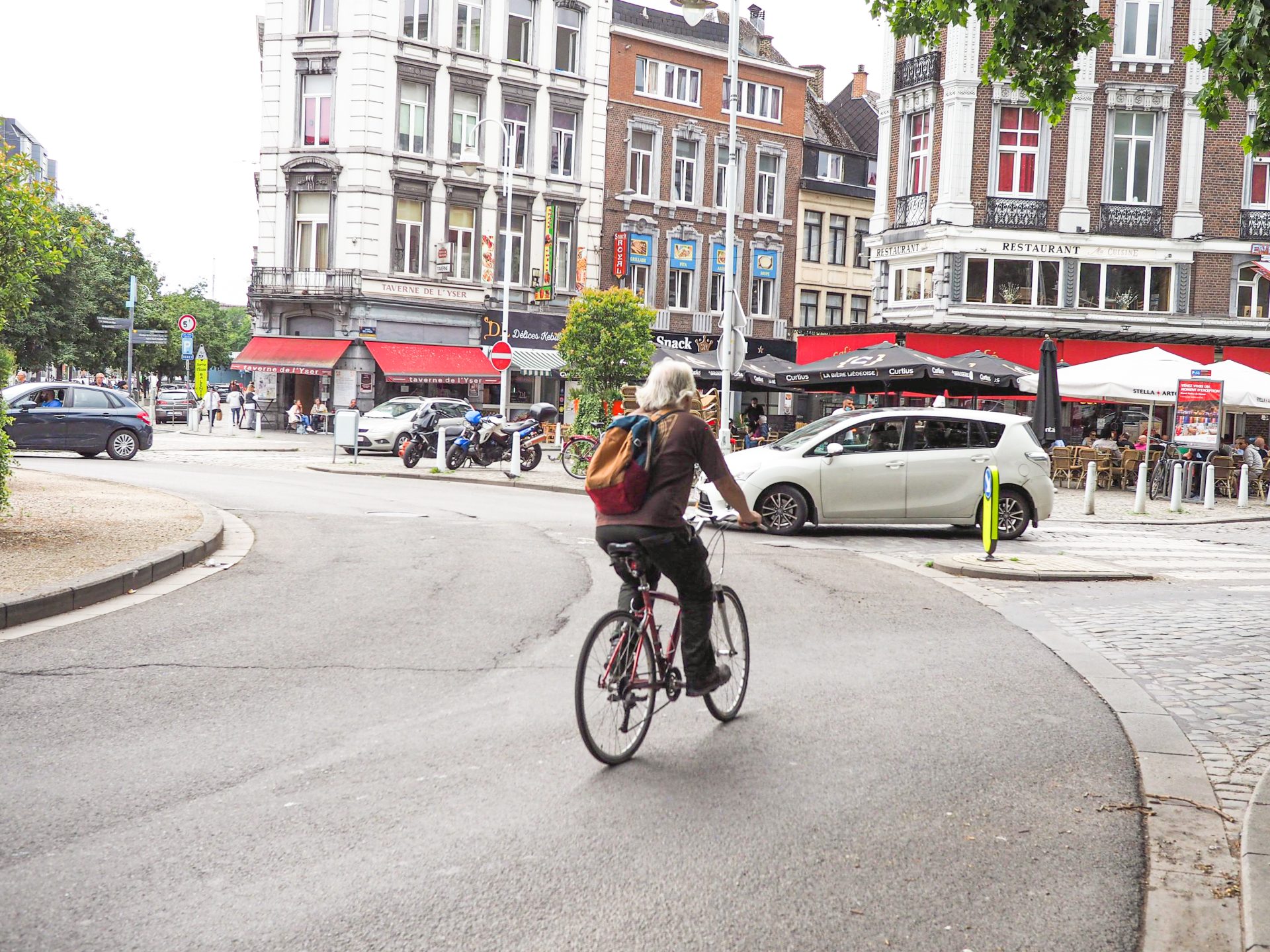 La Ville va marquer une trentaine de ronds-points pour sécuriser les cyclistes