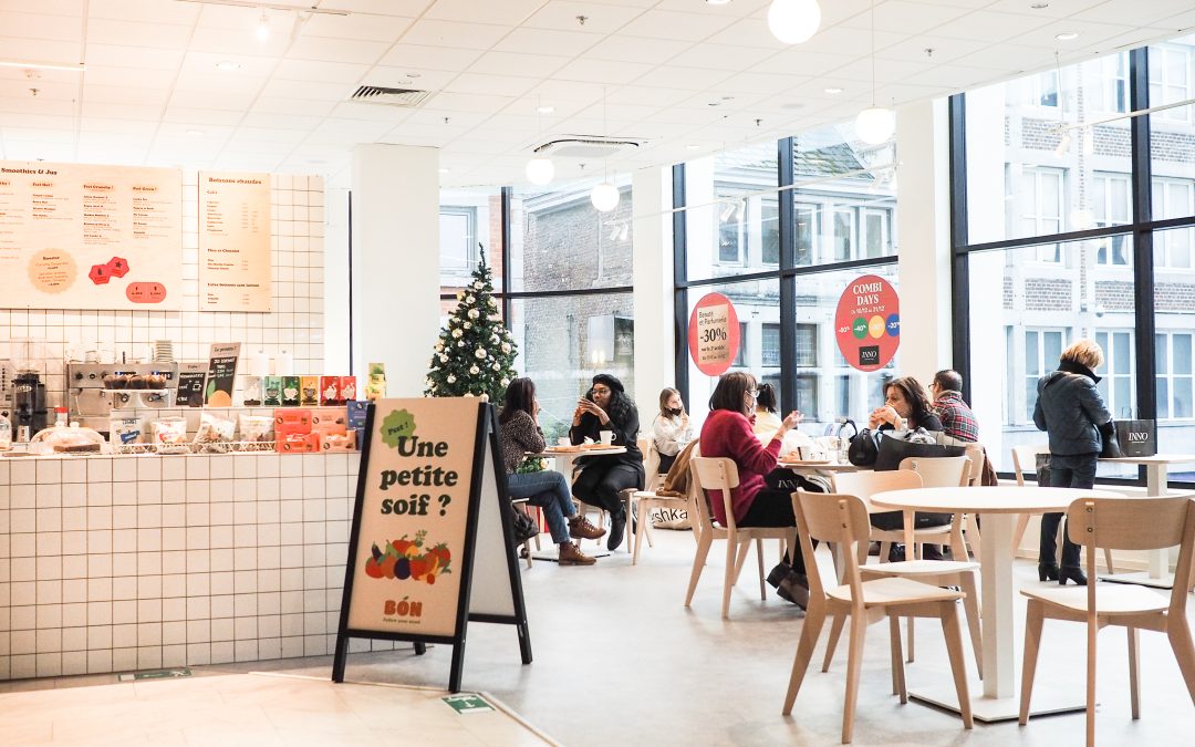 Le magasin Hema ferme son restaurant; l’INNO ouvre le sien avec une très belle vue