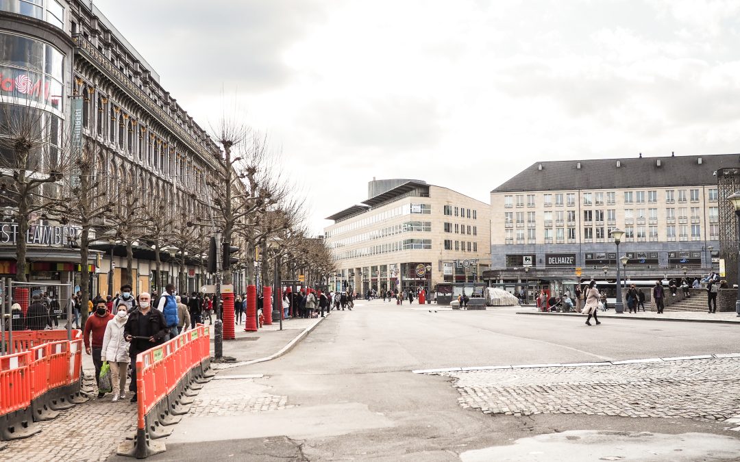 Les travaux du tram commencent place Saint-Lambert: la rue Joffre sera en sens unique dès mars