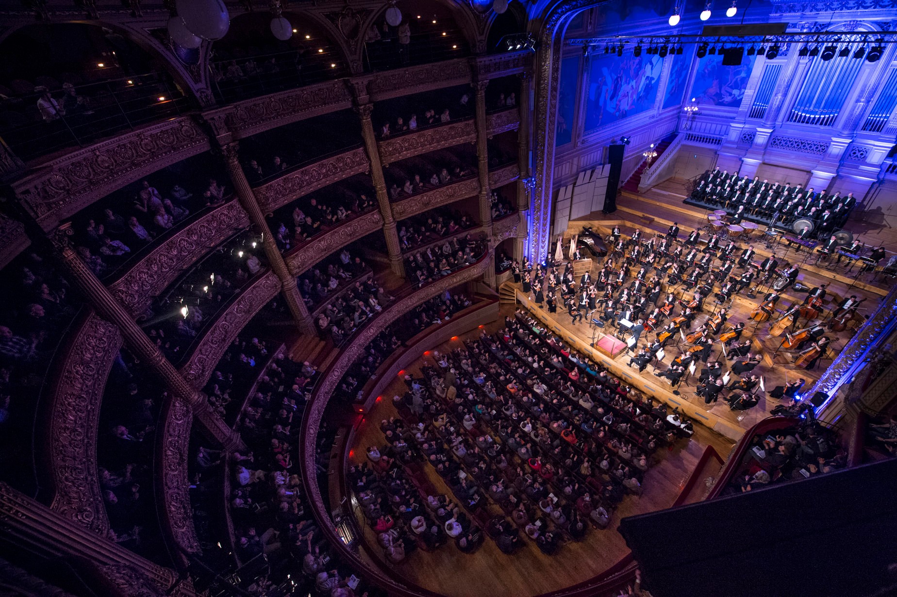 Reprise des concerts à l’orchestre philharmonique