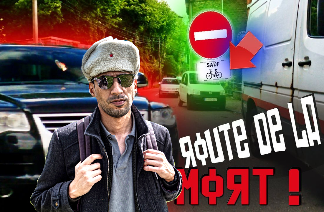 Mad Vlad le youtubeur liégeois en guerre contre les automobilistes qui nuisent aux cyclistes