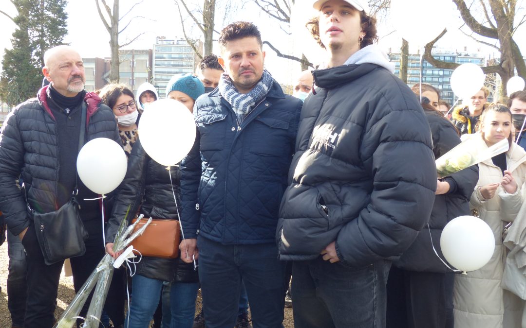 Marche en hommage à Luca, le “Tiktokeur” tué à coups de couteau