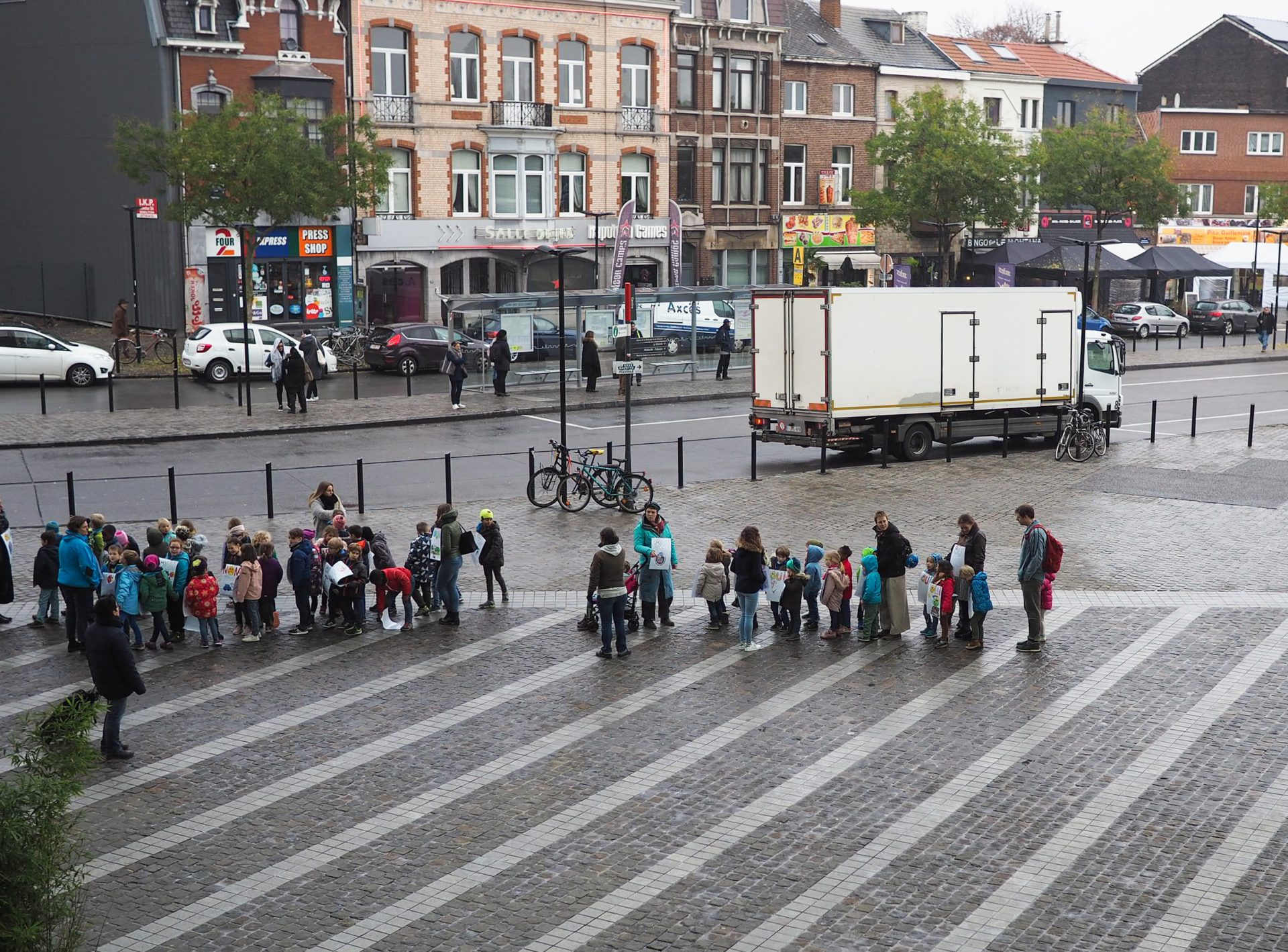 Grève et manifestation du personnel de l’enseignement