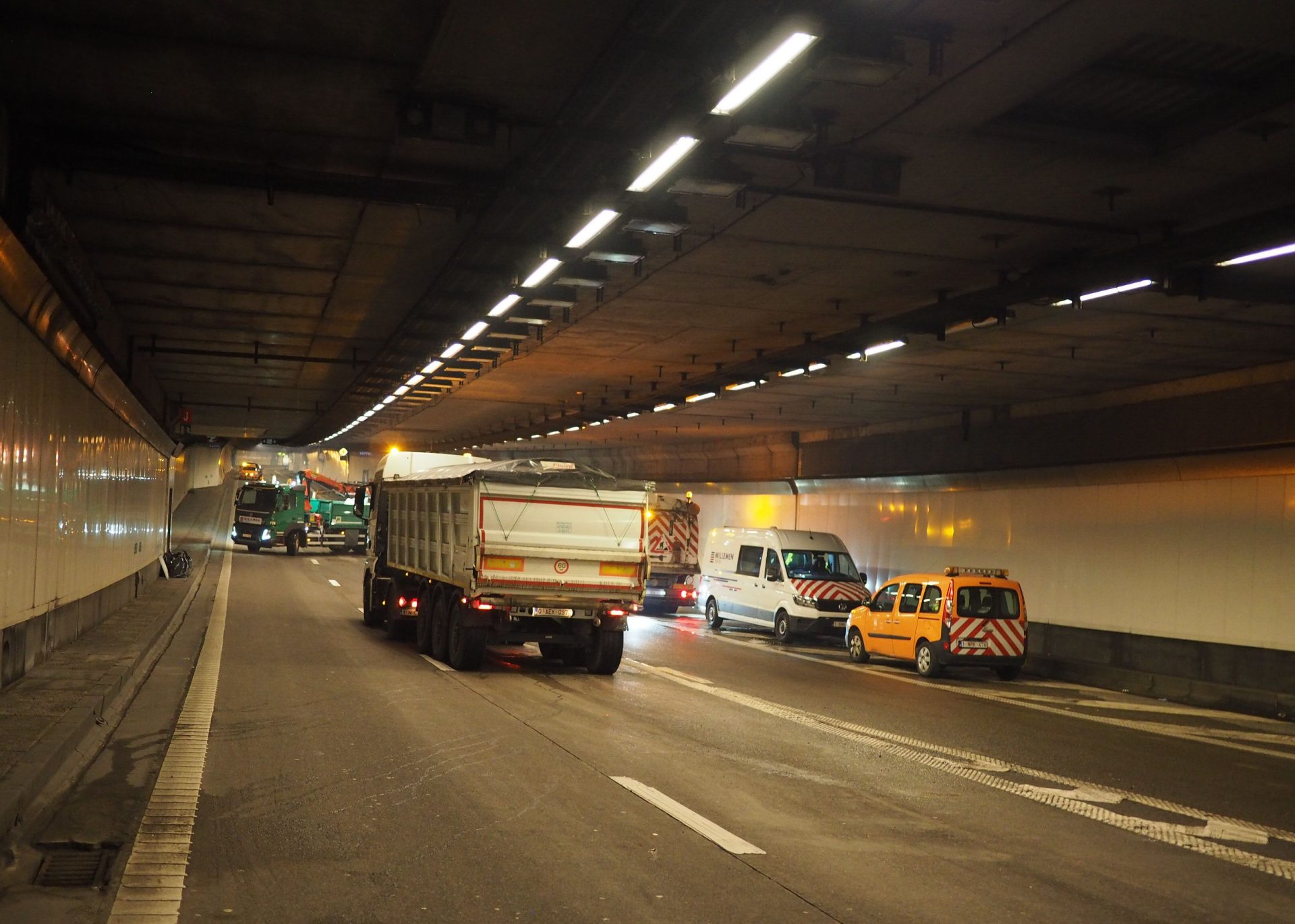 Le tunnel de Cointe fermé pendant cinq nuits: des opérations de plusieurs jours également prévues