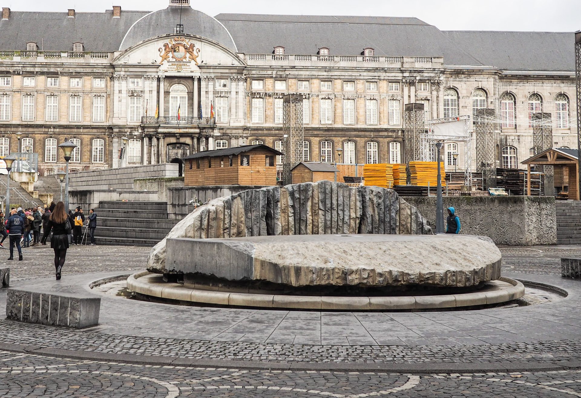 La fontaine de la place Saint-Lambert va atterrir sur le campus du Sart-Tilman