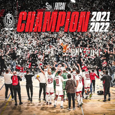 Objectif atteint pour le Standard, champion en futsal