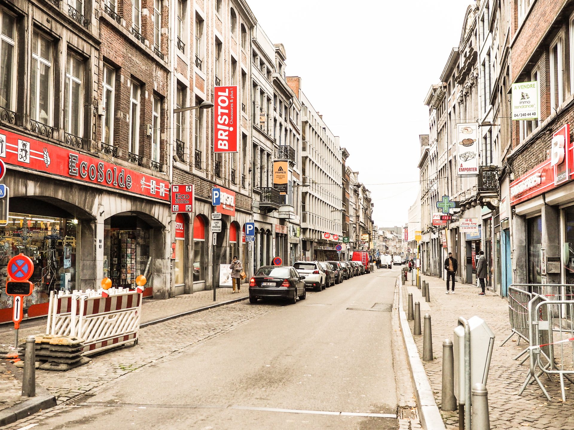 Tram: la rue Féronstrée sera complètement fermée dans quelques jours et pour plusieurs mois