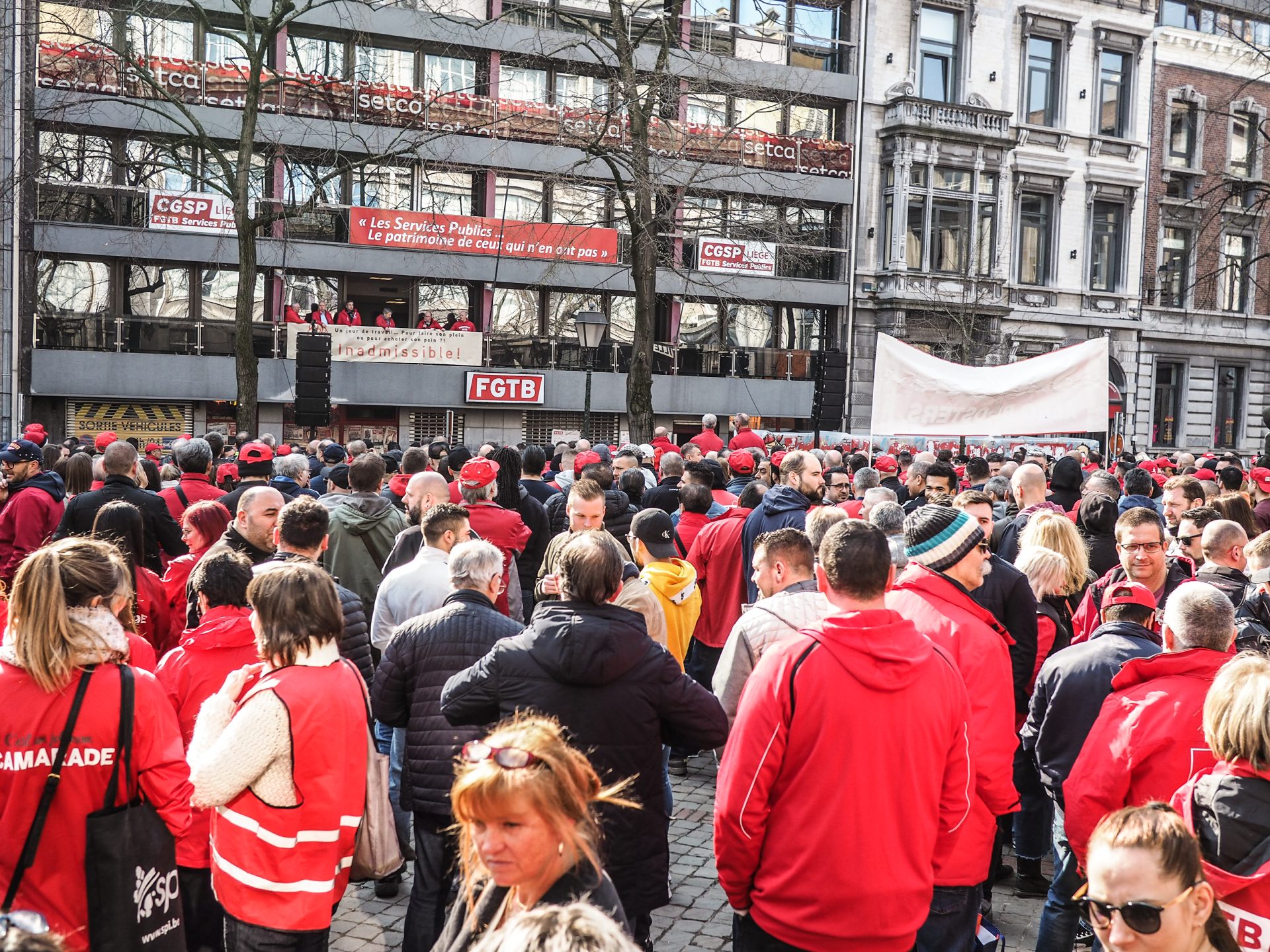 Hausse des prix de l’énergie : 3.600 manifestants hier dans les rues de Liège