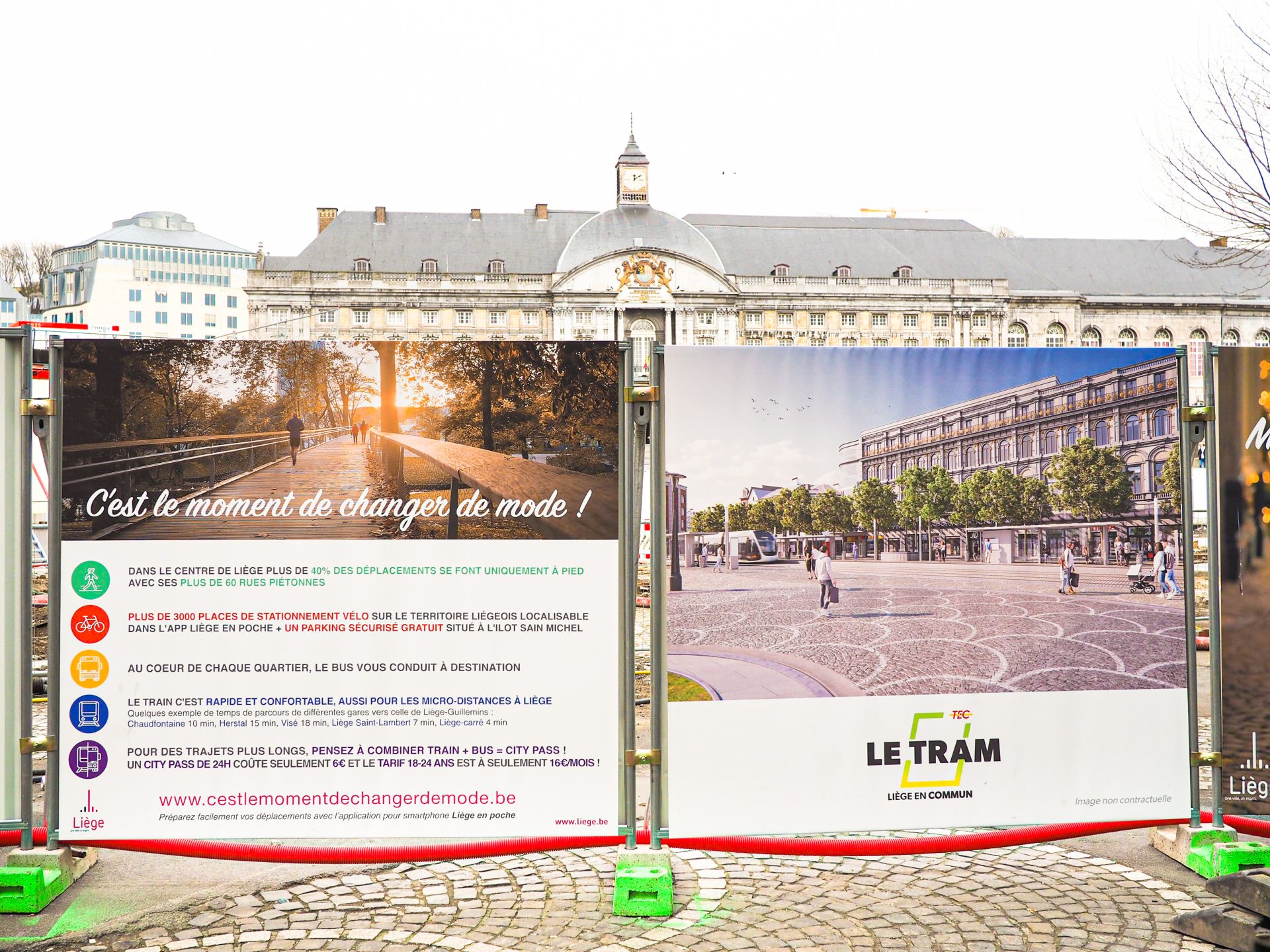 Très mal informé sur le planning des travaux du tram, le bourgmestre boycotte la réunion d’information de Tram’Ardent