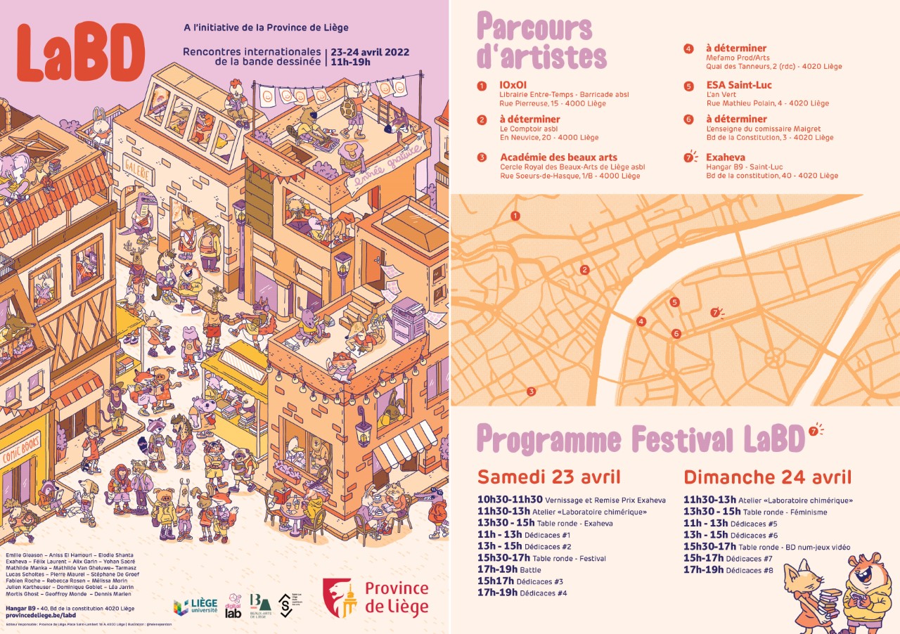 Un festival de la BD pour faire la part belle aux jeunes créateurs fin avril