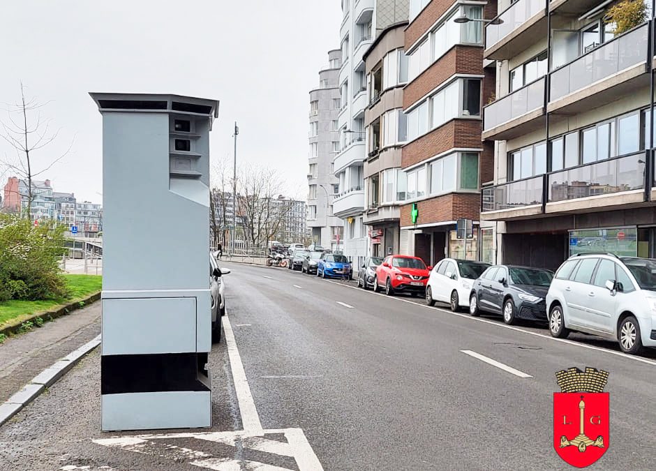 Le Lidar a été placé près du Palais des Congrès