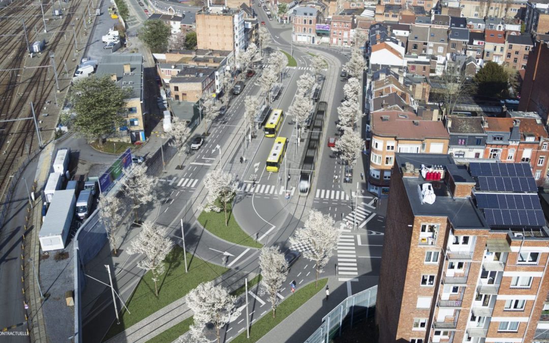 Séance d’information sur les travaux du tram côté place Général Leman et avenue Blonden ce jeudi