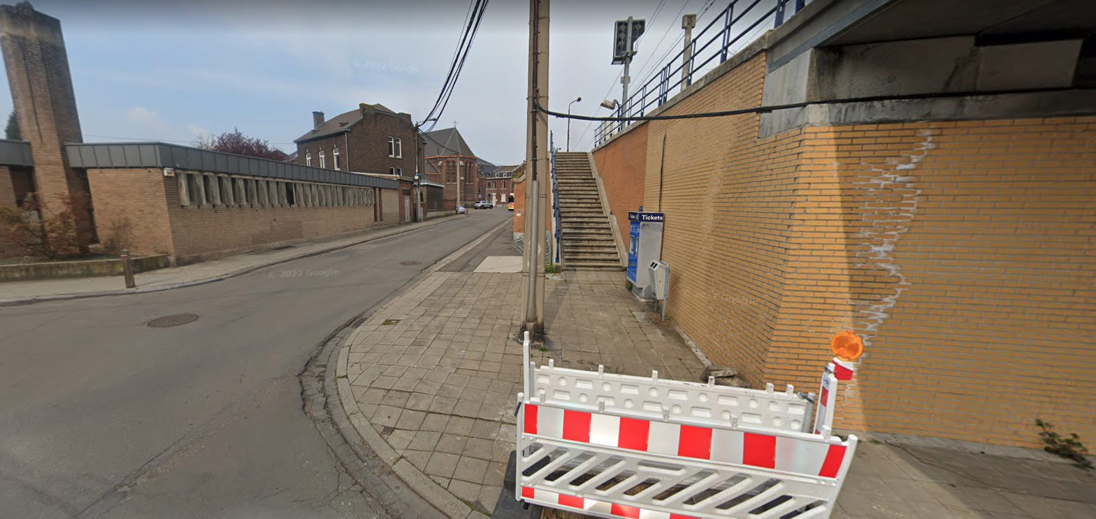 Travaux du tram: finalisation du pavage rue du Viaduc