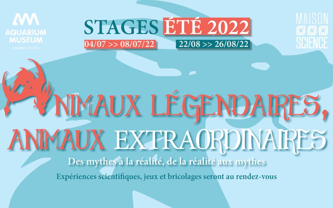 Agenda ► Stage pour enfants à l’Aquarium-Muséum Universitaire de Liège – Animaux légendaires, animaux EXTRAordinaires