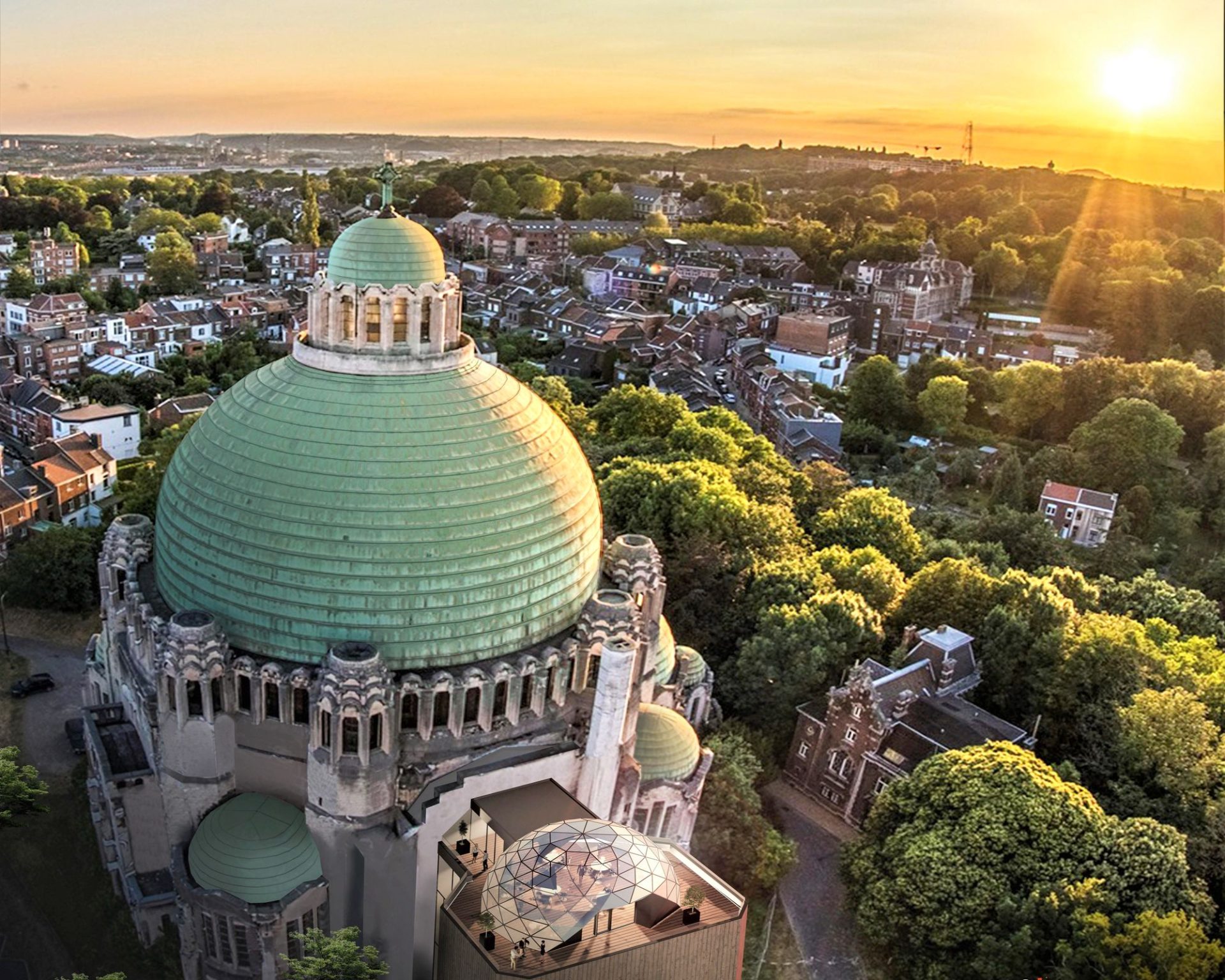 Mieux que les rooftops: Liège attend son restaurant panoramique avec vue incroyable sur la cité
