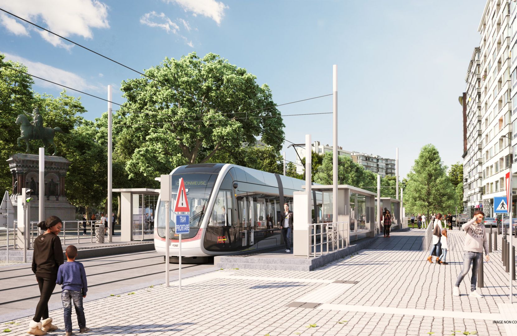 Avroy: événement informatif et festif autour de la future station de tram « Charlemagne » ces 21 et 22 mai