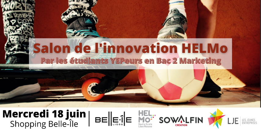 Venez découvrir le salon de l’innovation HELMo à Belle-île