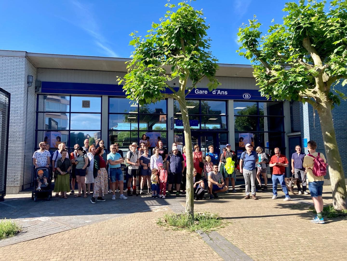 La première marche pour la deuxième ligne du tram de Liège a rassemblé 200 personnes