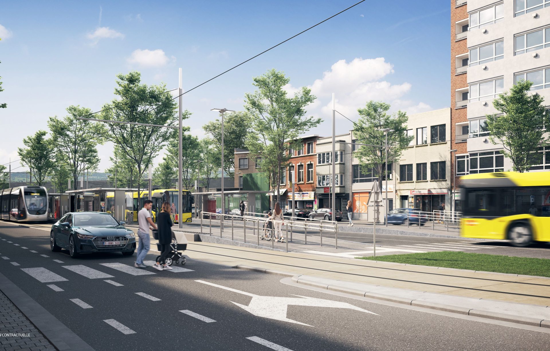 Séance d’information sur les travaux du tram à venir entre la place Leman et le pont des modeleurs
