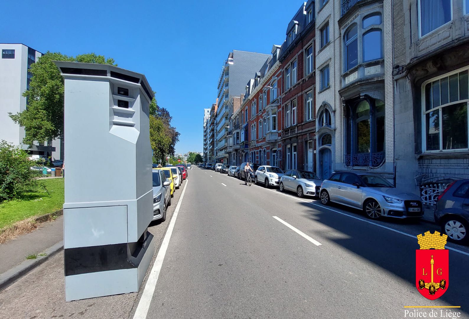 Le Lidar a été déplacé rue du Parc