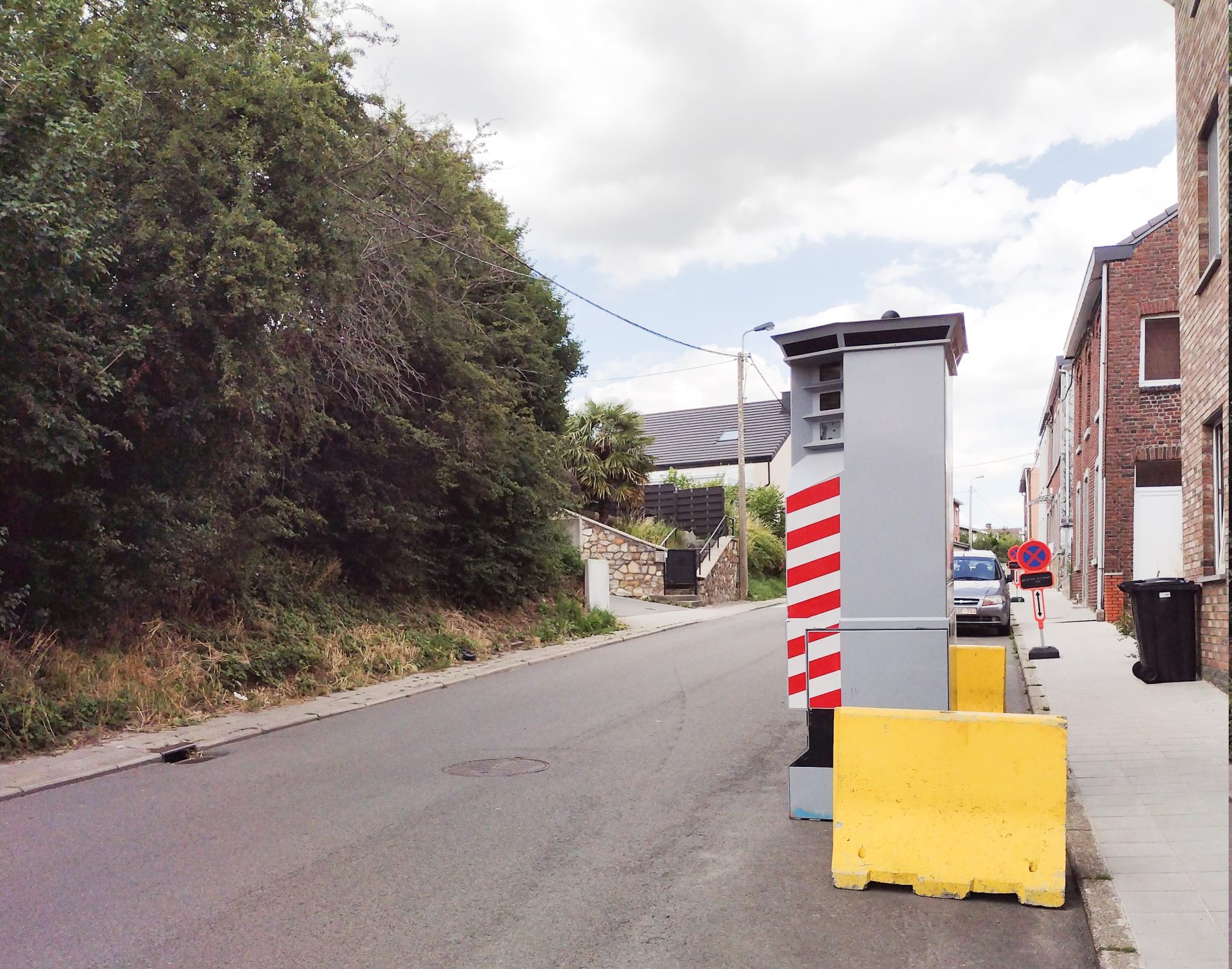 Un Lidar rue Voie des Vaux à Montegnée