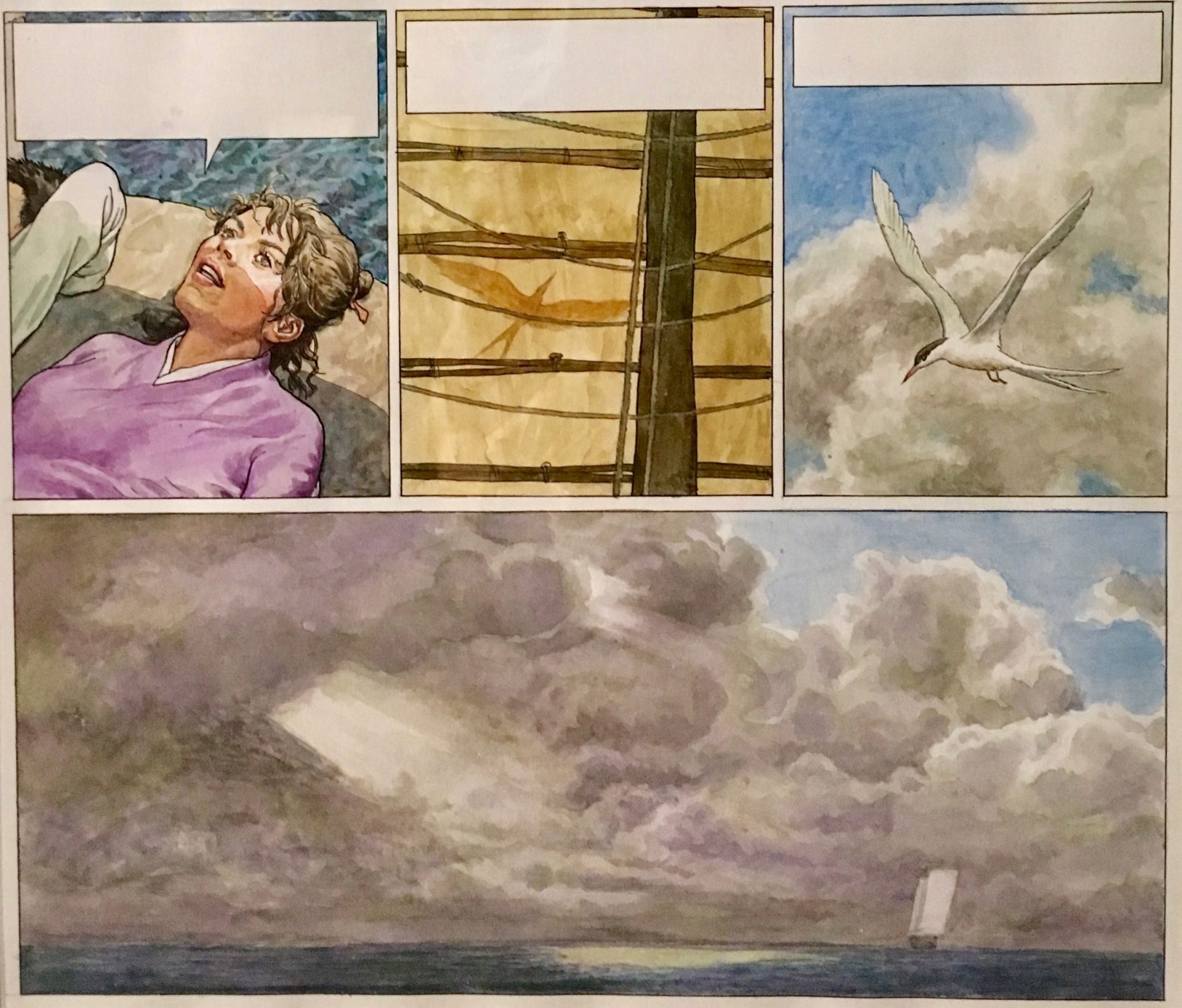Exposition d’une donation exceptionnelle de planches de bande dessinée au Musée des Beaux-Art: « Les Voyages de Vink »