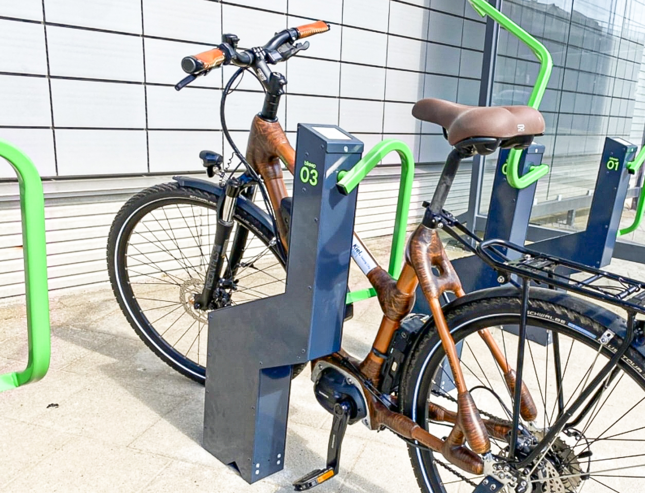 14 places sécurisées et gratuites pour les vélos dans deux parkings du centre-ville