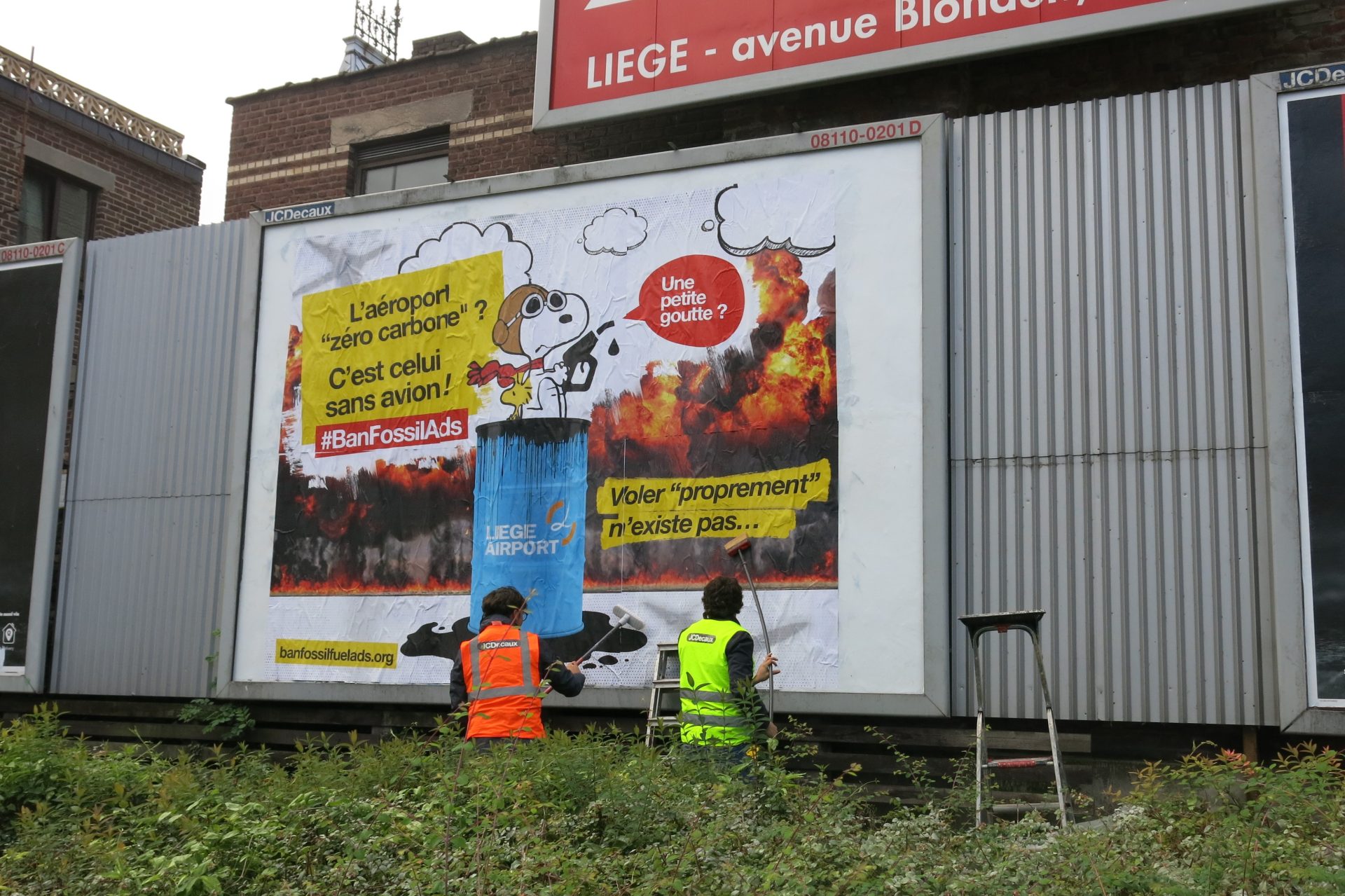 Les autorités refusent la mise en place d’un dispositif publicitaire de 32m²: