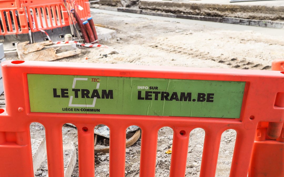 Nouveau retard redouté: le chantier du tram “ne se déroule pas comme initialement prévu”