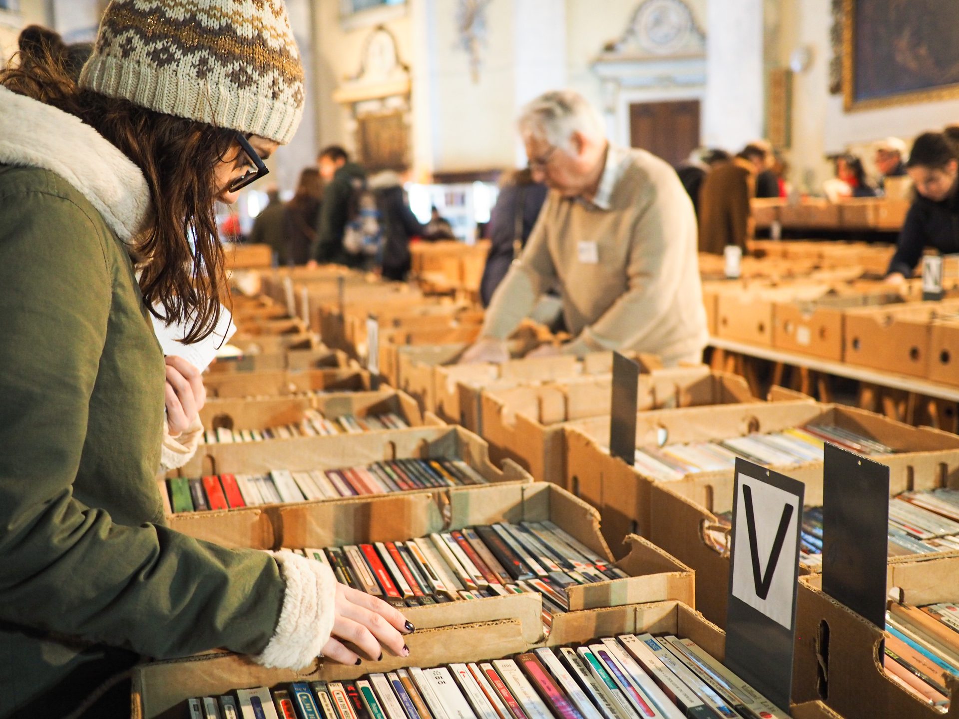 Grande foire aux livre d’occasion: 50.000 bouquins pour tous les goûts