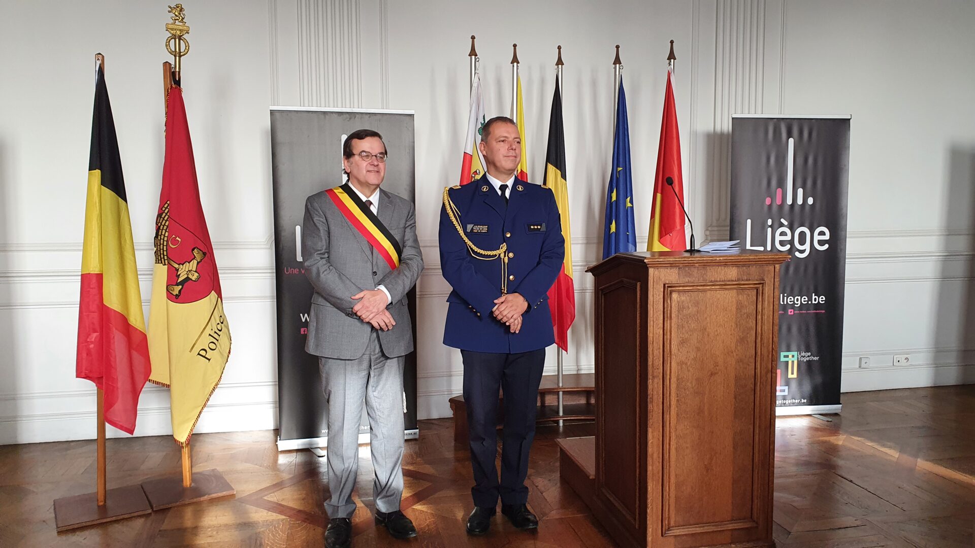 Le nouveau chef de corps de la police Jean-Marc Demelenne a prêté serment: la lutte contre la toxicomanie dans ses priorités