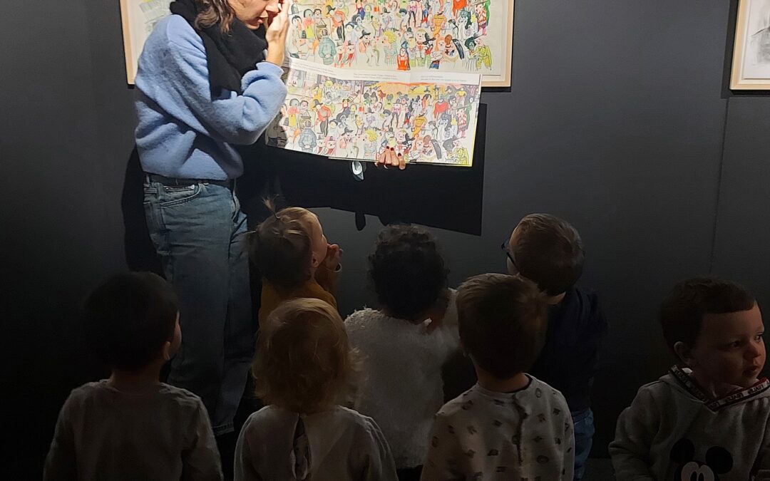 Agenda ► Pourquoi proposer de l’art aux tout-petits ? De la découverte d’album à la visite de l’exposition…