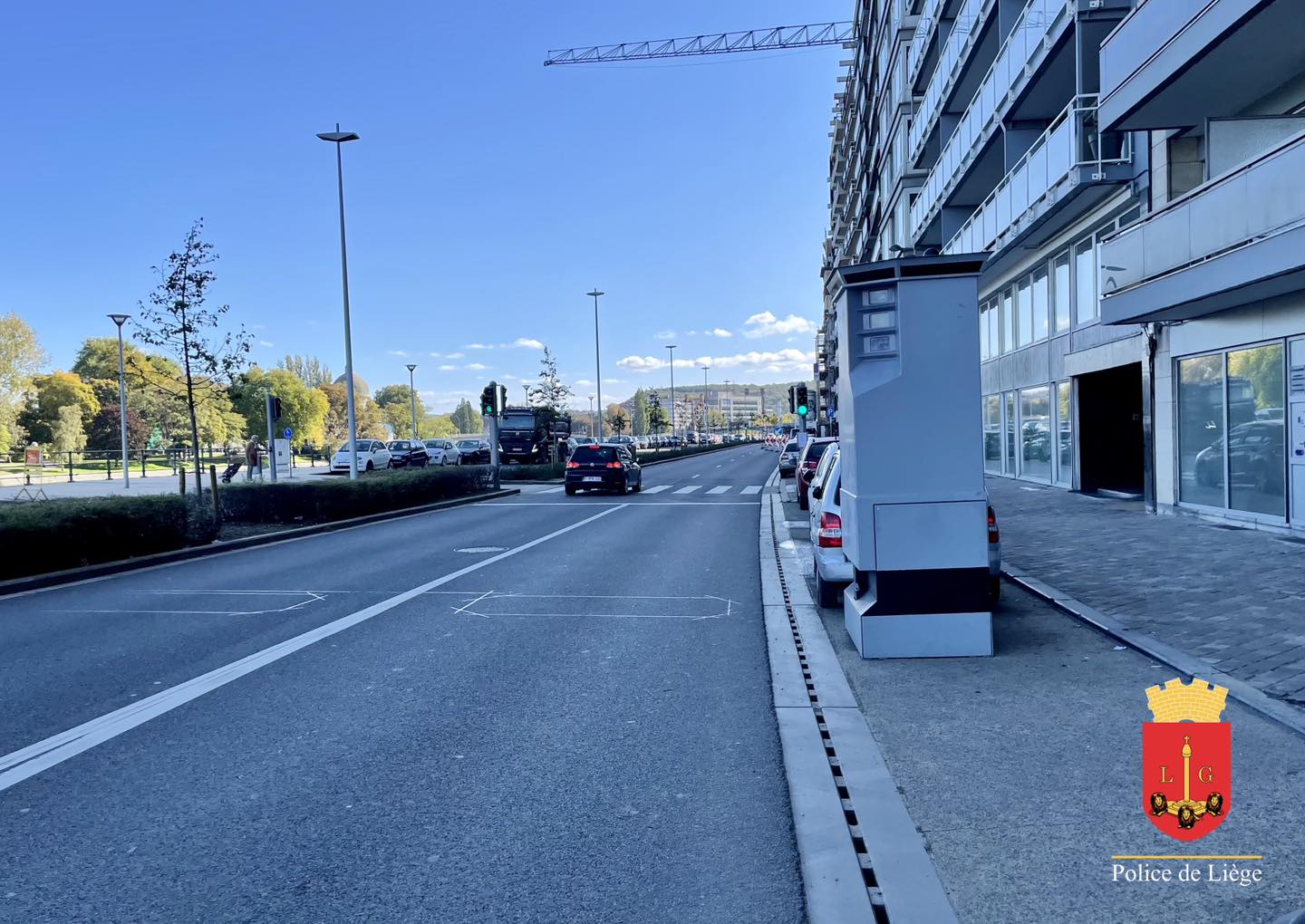 Le Lidar a été placé quai de Rome