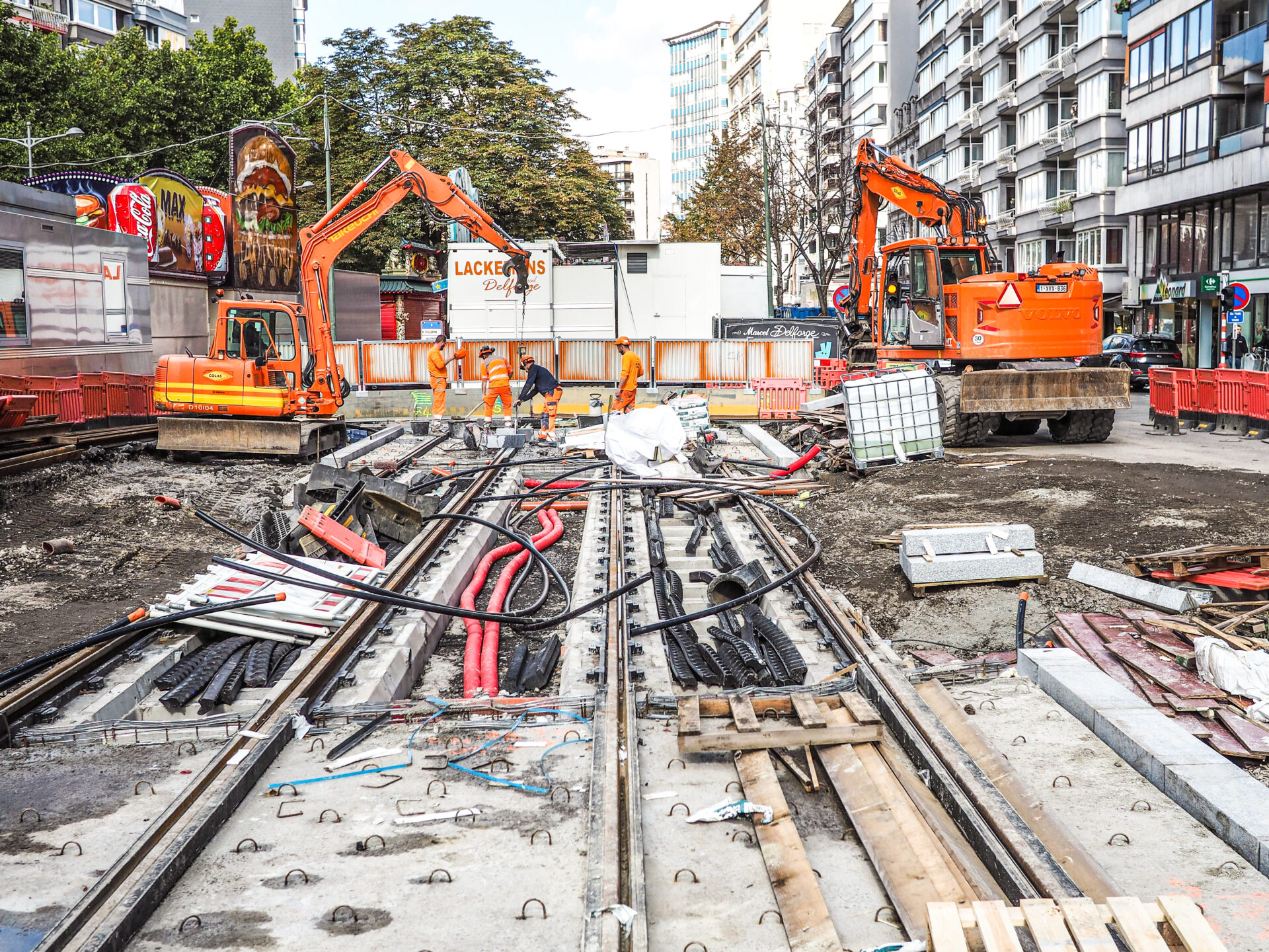 Liège #attire plein de touristes malgré les travaux du tram: voici pourquoi