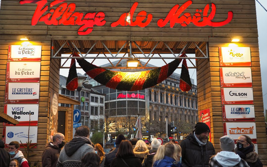 Le Village de Noël aura bien lieu malgré les travaux du tram sur les places du Marché et St-Lambert
