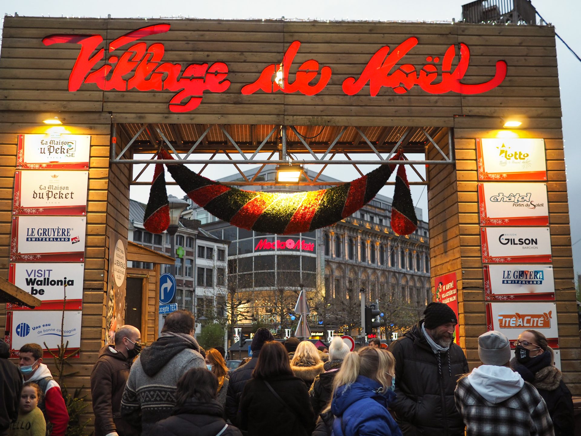 Le Village de Noël aura bien lieu malgré les travaux du tram sur les
