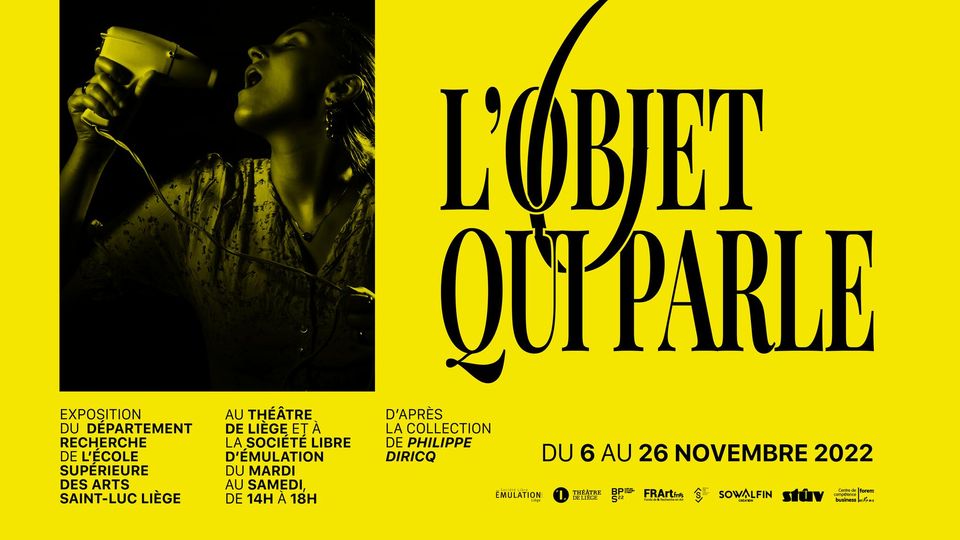 Agenda ► L’Objet qui parle : exposition