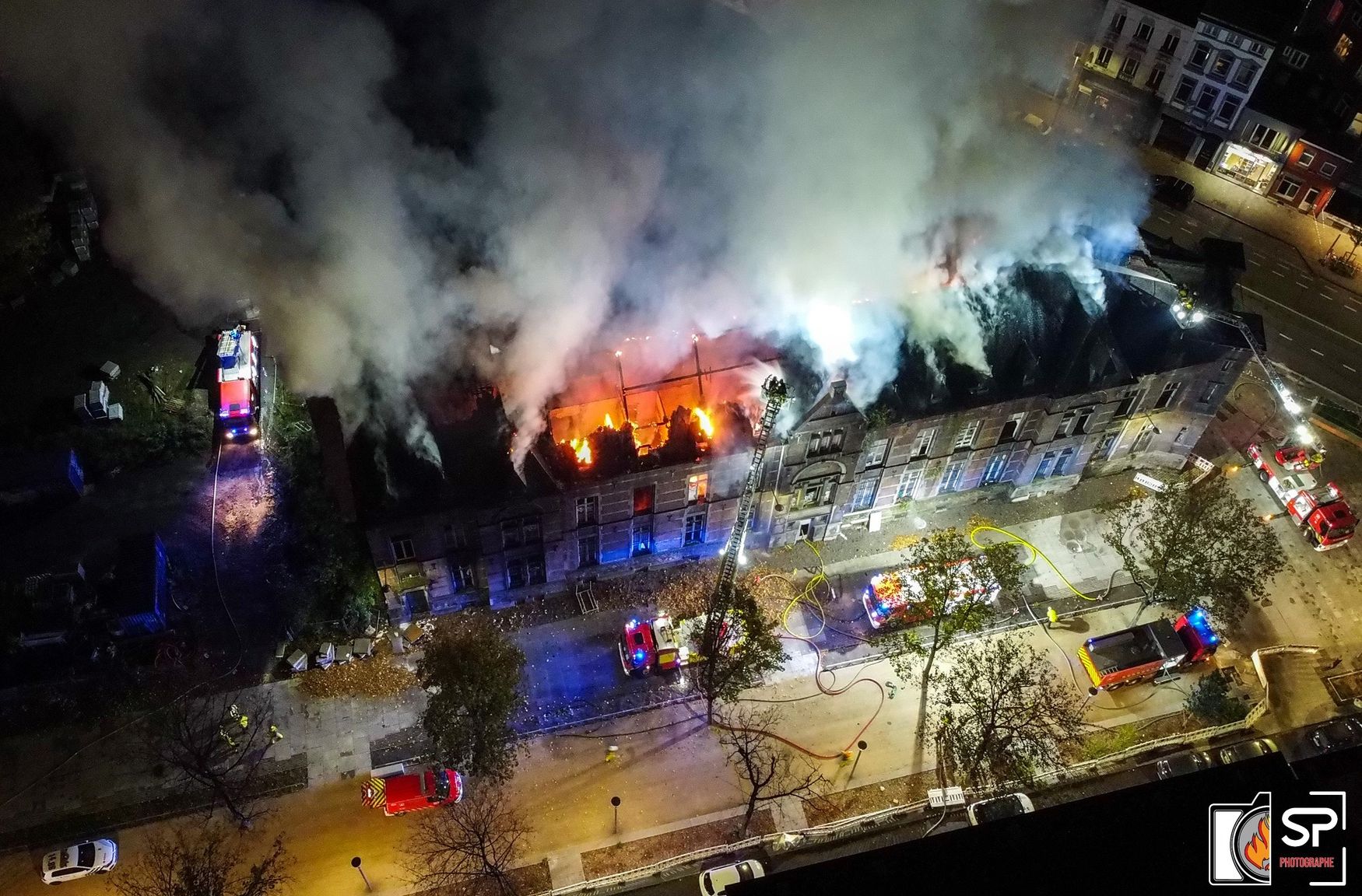 L’ex-hôpital de Bavière incendié pour la troisième fois: on parle maintenant de démolition