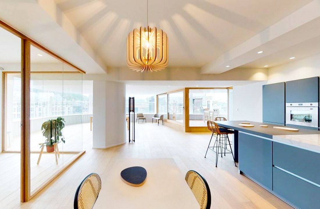 L’appartement à louer le plus cher de Liège place St Lambert: 2.525€ par mois charges comprises