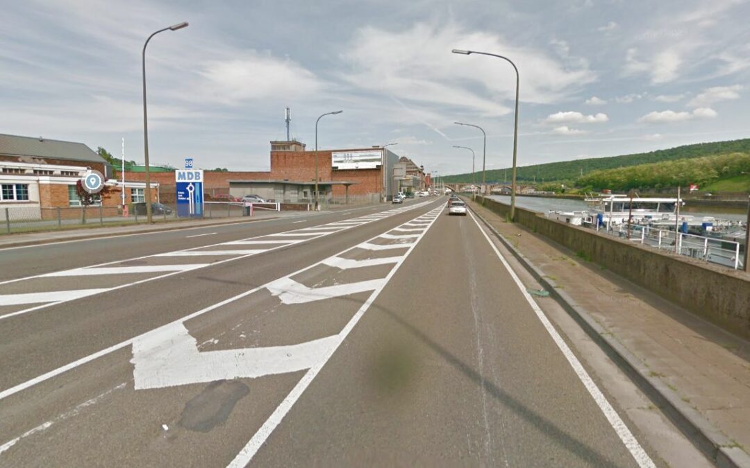 Le quai Vercour complètement fermé vers Liège: circulation rétablie