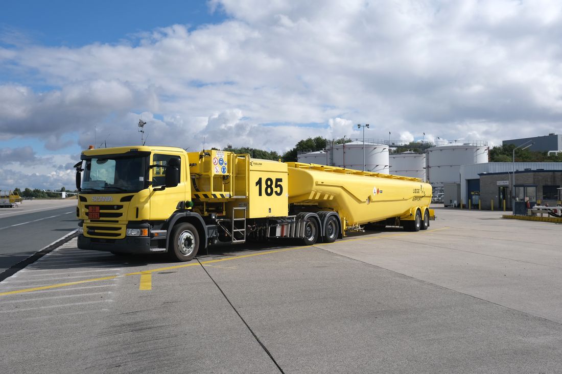 Le carburant durable SAF désormais disponible à Liege Airport: c’est une première en Belgique
