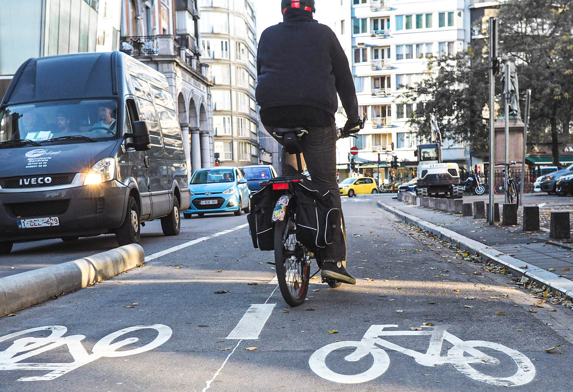Voici les « tops » et les « flops » du Gracq concernant la politique cyclable à Liège en 2022