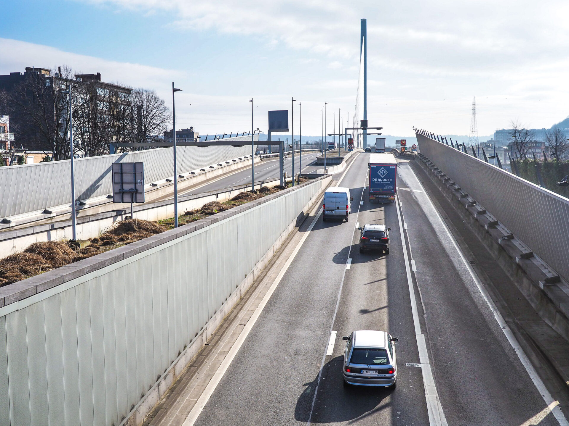 Le tunnel de Cointe va rester limité à 50 km/h pendant encore plusieurs mois