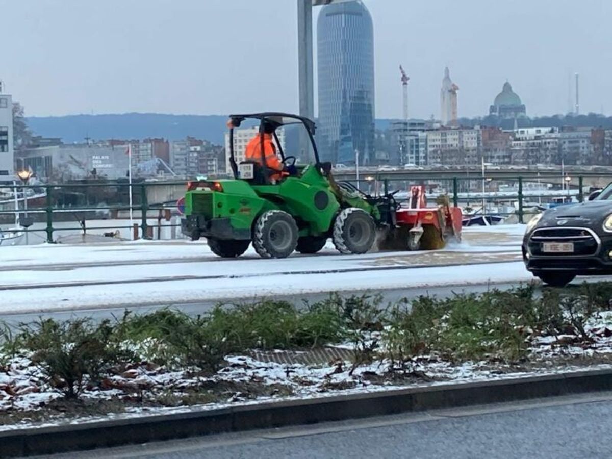 Chutes de neige: la Ville de Liège se félicite de la gestion des intempéries et de l’épandage