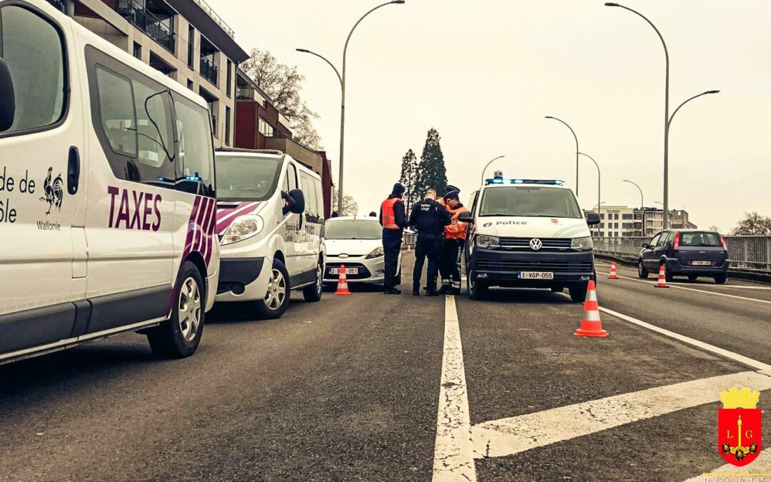 La police dresse 48 procès-verbaux lors d’un contrôle “taxes”