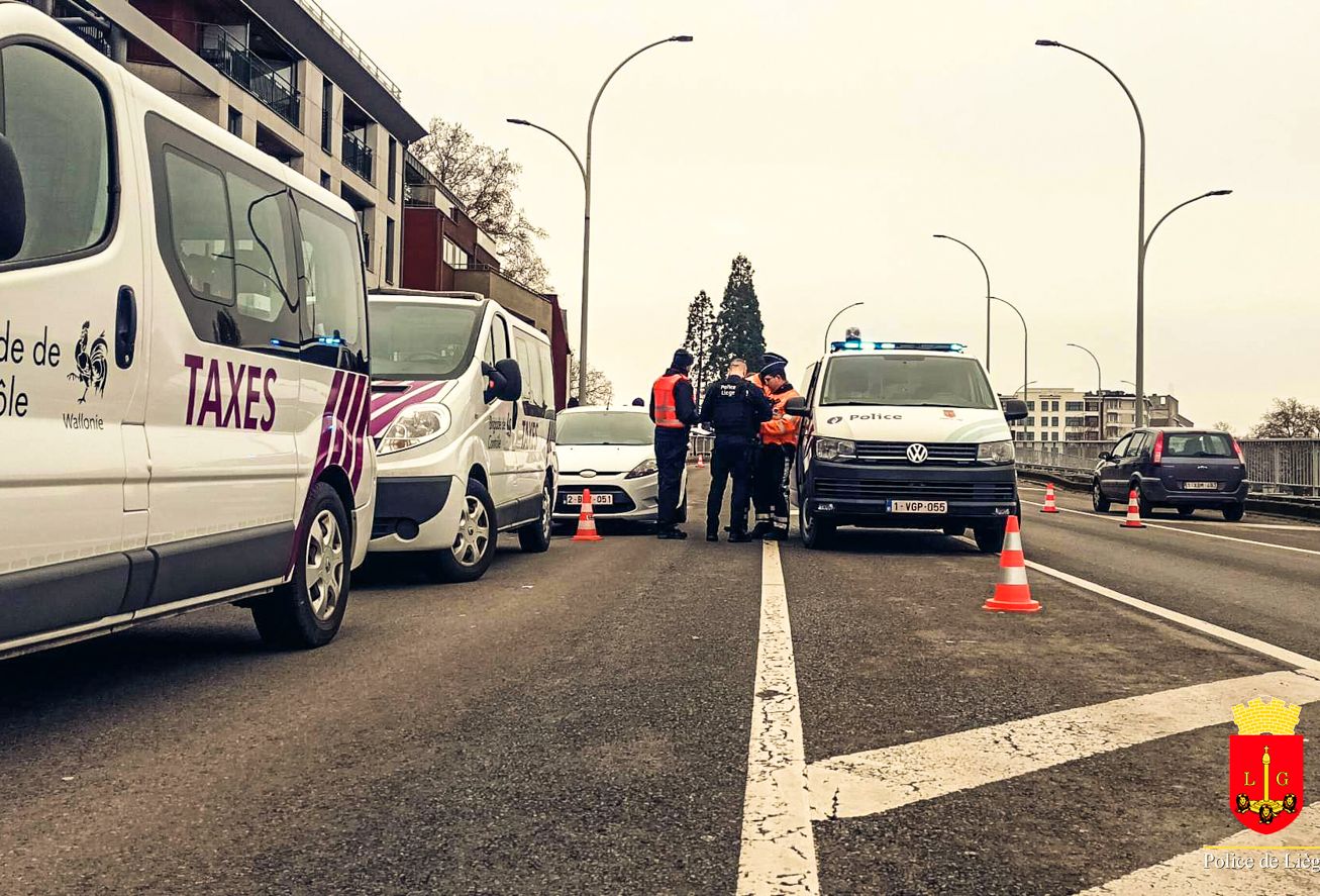 La police dresse 48 procès-verbaux lors d’un contrôle « taxes »